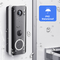 Pir Detection Smart Video Doorbell Ring 1080p Hd Wireless Peephole Cam Door Bell