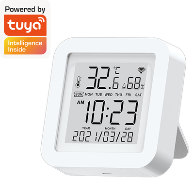 LED Screen 2.4G Wifi Thermometer Hygrometer Smart Hygrometer Alexa