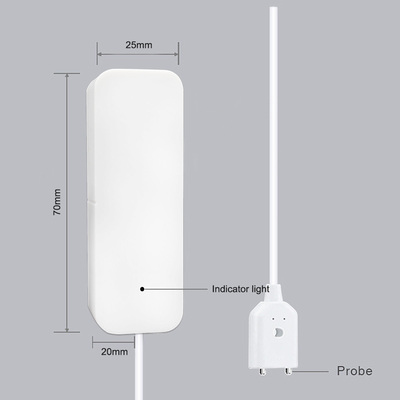 ABS Tuya Wireless Water Leakage Detector Smart Alarm Sensor AAA Battery