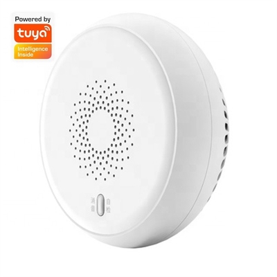 Plastic Cover Smart Alarm Smoke Zigbee Detector Tuya App Control Household Sensor