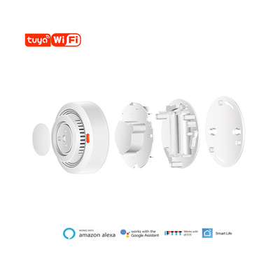 20m2 5G WIFI Smart Smoke Detector Tuya Nest Carbon Monoxide Detector