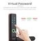 Tuya App Control Intelligent Smart Door Lock Phone Fingerprint Code Open For Home Security