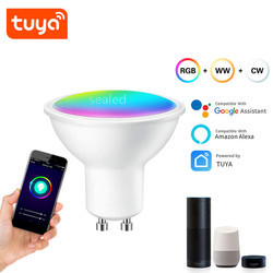 2700K-6500K GU10 Smart Bulb 450lm Smart Led Spotlight 5W For Bedroom