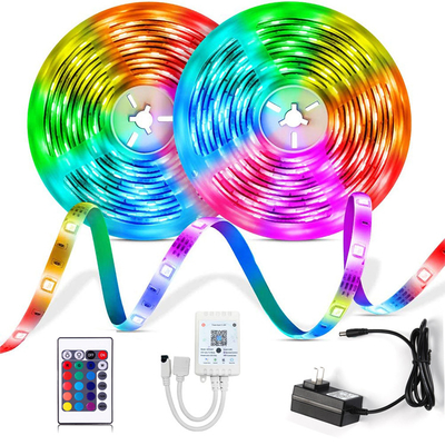 LED Lights Strip with Color Changing Dimmable with Remote Control for Low Power Colorful Waterproof Energy Saving With Wifi