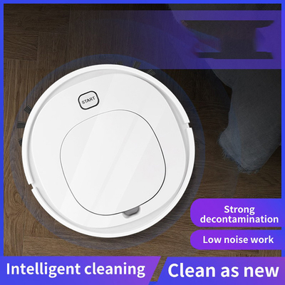 FCC Robot Vacuum For High Pile Carpet Outlet White Floor Mopping Robot