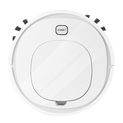 FCC Robot Vacuum For High Pile Carpet Outlet White Floor Mopping Robot