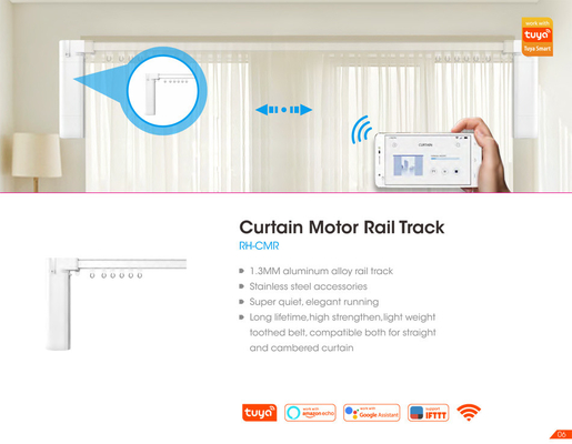 10A 1.2N.M Tuya Wifi Curtain Motor 100-240VAC Security Smart Home