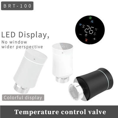 TRV ZigBee Smart Thermostatic Radiator Valves LCD Touch Screen