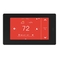 24 Volt 4.3in TFT WiFi Smart Thermostat With Multiple Sensors