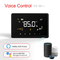 FCC Tuya WiFi Smart Thermostat 4.3&quot; Touch Panel 7 Days Temperature Setting