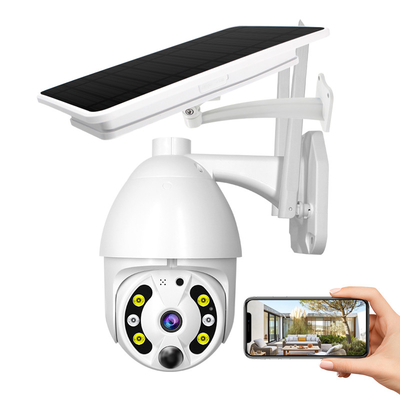 Outdoor IP66 Waterproof WiFi Wireless Solar Power Camera Night Vision 4g Sim Card CCTV Security 1080P IP Camera