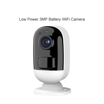 Glomarket Tuya Smart  Life App Supported Home Low Power 3MP Battery WIFI Camera Built-In Microphone And Speaker