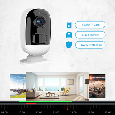 Glomarket Tuya Smart  Life App Supported Home Low Power 3MP Battery WIFI Camera Built-In Microphone And Speaker