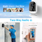 Glomarket Tuya Smart  Life App Supported Home Low Power 3MP Battery WIFI Camera Built-In Microphone And Speaker